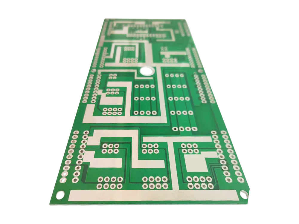 Thick copper PCB：2-layers-FR4-2.0mm-4/4oz-HASL